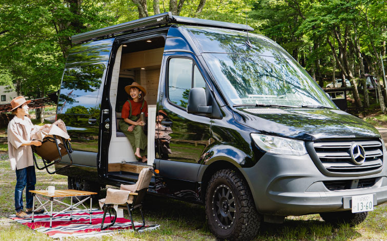 快適なくるま旅をサポート